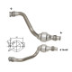CAT e DPF Magnaflow a montaggio diretto Catalizzatore Magnaflow per OPEL RENAULT | race-shop.it
