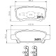 Freni Pedders Pastiglie freno Pedders 6700012 | race-shop.it
