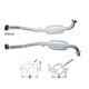 CAT e DPF Magnaflow a montaggio diretto Catalizzatore Magnaflow per OPEL | race-shop.it