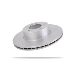 Disco freno Pedders 6600061 EURO Geomet Coated Rotor