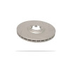 Pedders 6560090SGL Slotted & Dimpled Geomet Coated Rotor