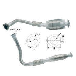 Catalizzatore Magnaflow per OPEL