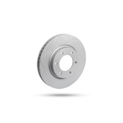 Pedders 6212137SGL Slotted Geomet Coated Rotor