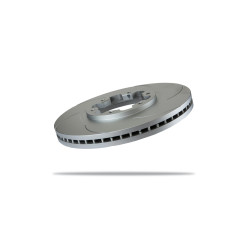 PEDDERS disco freno scanalato anteriore per Nissan Navara/Pathfinder (lato destro), Ø 300 mm, Geomet