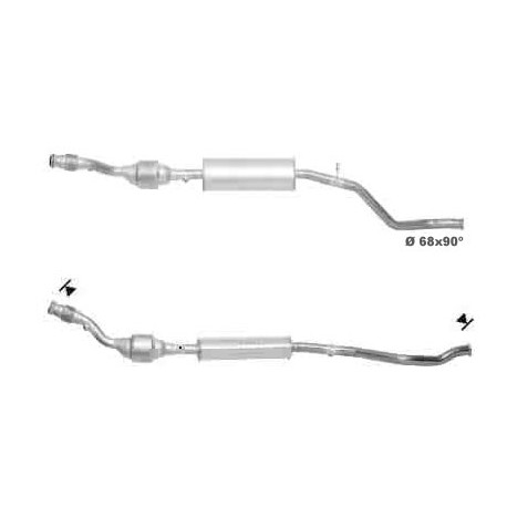 CAT e DPF Magnaflow a montaggio diretto Catalizzatore Magnaflow per PEUGEOT | race-shop.it