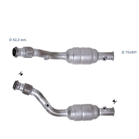 CAT e DPF Magnaflow a montaggio diretto Catalizzatore Magnaflow per PEUGEOT | race-shop.it