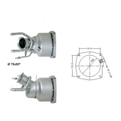 Catalizzatore Magnaflow per PEUGEOT