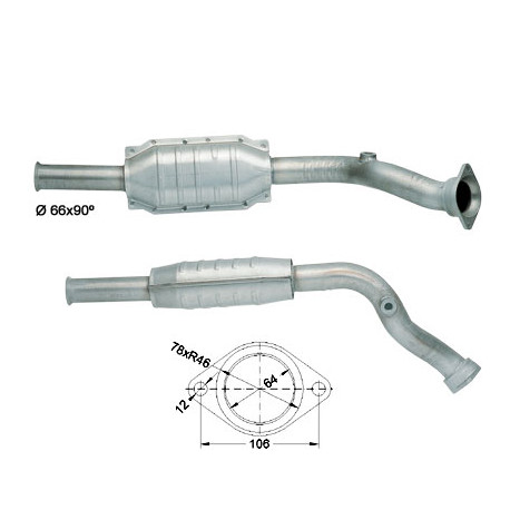 CAT e DPF Magnaflow a montaggio diretto Catalizzatore Magnaflow per PEUGEOT | race-shop.it