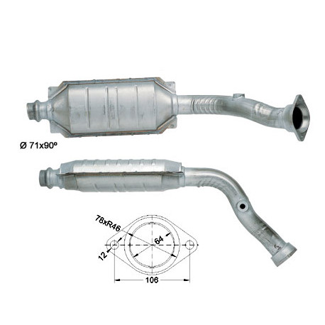 CAT e DPF Magnaflow a montaggio diretto Catalizzatore Magnaflow per PEUGEOT | race-shop.it