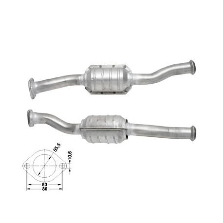 CAT e DPF Magnaflow a montaggio diretto Catalizzatore Magnaflow per RENAULT | race-shop.it