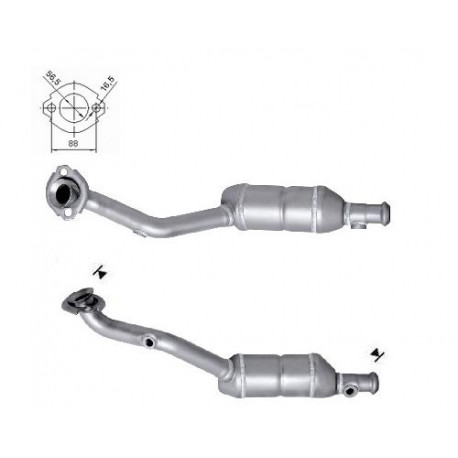 CAT e DPF Magnaflow a montaggio diretto Catalizzatore Magnaflow per RENAULT | race-shop.it