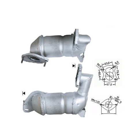 CAT e DPF Magnaflow a montaggio diretto Catalizzatore Magnaflow per RENAULT | race-shop.it