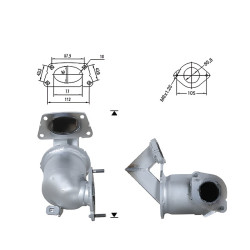 Catalizzatore Magnaflow per RENAULT
