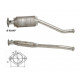 CAT e DPF Magnaflow a montaggio diretto Catalizzatore Magnaflow per RENAULT | race-shop.it