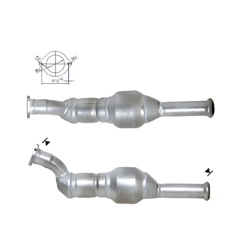 CAT e DPF Magnaflow a montaggio diretto Catalizzatore Magnaflow per RENAULT | race-shop.it