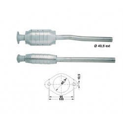 Catalizzatore Magnaflow per RENAULT