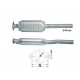 CAT e DPF Magnaflow a montaggio diretto Catalizzatore Magnaflow per RENAULT | race-shop.it