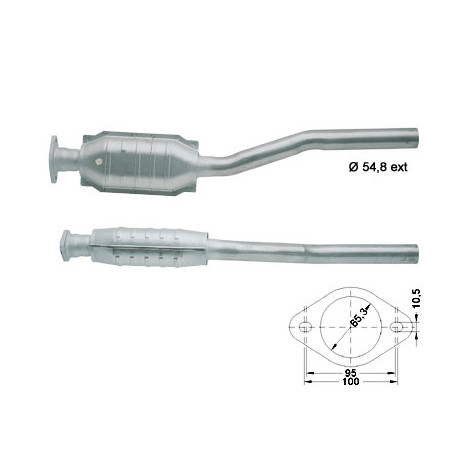 CAT e DPF Magnaflow a montaggio diretto Catalizzatore Magnaflow per RENAULT | race-shop.it