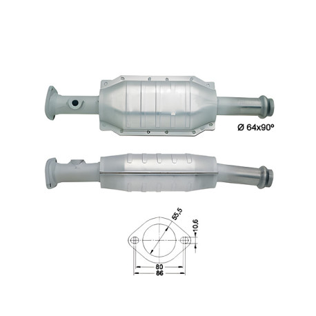 CAT e DPF Magnaflow a montaggio diretto Catalizzatore Magnaflow per RENAULT | race-shop.it