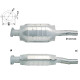 CAT e DPF Magnaflow a montaggio diretto Catalizzatore Magnaflow per RENAULT | race-shop.it