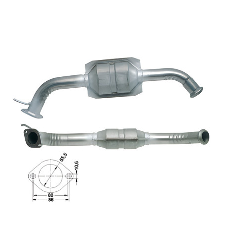 CAT e DPF Magnaflow a montaggio diretto Catalizzatore Magnaflow per RENAULT | race-shop.it