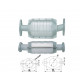 CAT e DPF Magnaflow a montaggio diretto Catalizzatore Magnaflow per ROVER | race-shop.it