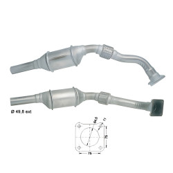 Catalizzatore Magnaflow per SEAT VOLKSWAGEN