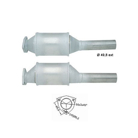 CAT e DPF Magnaflow a montaggio diretto Catalizzatore Magnaflow per SEAT | race-shop.it