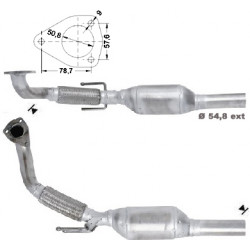 Catalizzatore Magnaflow per SEAT VOLKSWAGEN