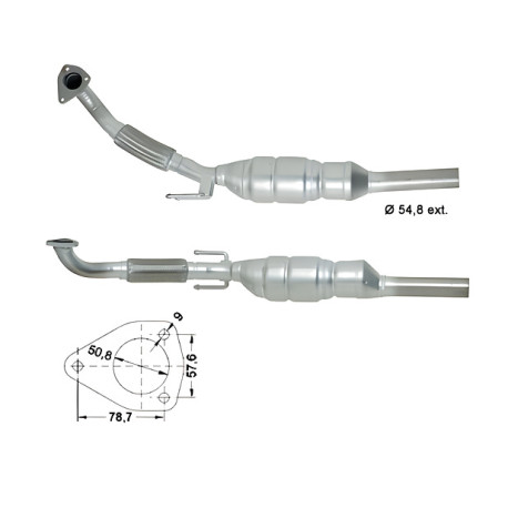 CAT e DPF Magnaflow a montaggio diretto Catalizzatore Magnaflow per SEAT SKODA VOLKSWAGEN | race-shop.it