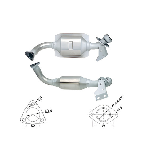 CAT e DPF Magnaflow a montaggio diretto Catalizzatore Magnaflow per SEAT | race-shop.it