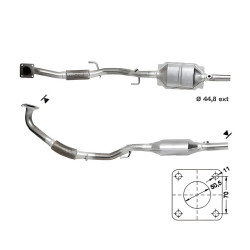 Catalizzatore Magnaflow per SKODA VOLKSWAGEN