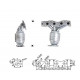 CAT e DPF Magnaflow a montaggio diretto Catalizzatore Magnaflow per SUBARU SUZUKI | race-shop.it