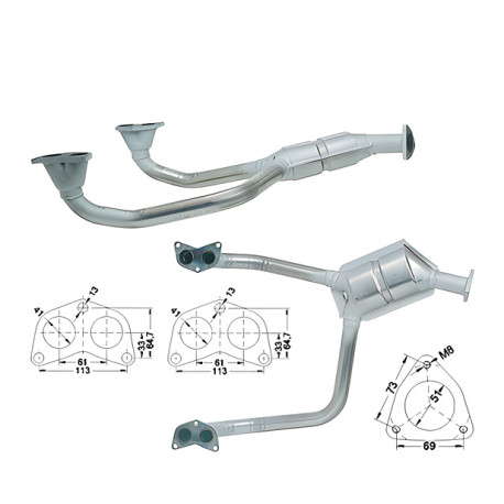 CAT e DPF Magnaflow a montaggio diretto Catalizzatore Magnaflow per SUBARU | race-shop.it
