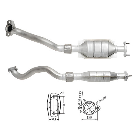 CAT e DPF Magnaflow a montaggio diretto Catalizzatore Magnaflow per SUZUKI | race-shop.it