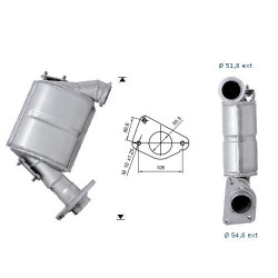 Catalizzatore Magnaflow per SUZUKI