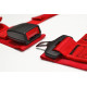 Bazár ECE 4 punti cinture di sicurezza 2" (50mm) RACES, rosso APERTO | race-shop.it