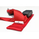 Bazár ECE 4 punti cinture di sicurezza 2" (50mm) RACES, rosso APERTO | race-shop.it