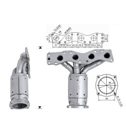 Catalizzatore Magnaflow per SUZUKI