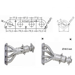 Catalizzatore Magnaflow per TOYOTA