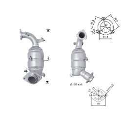 Catalizzatore Magnaflow per TOYOTA