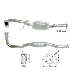 Catalizzatore Magnaflow per TOYOTA