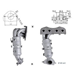 Catalizzatore Magnaflow per TOYOTA
