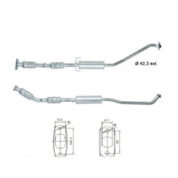 Catalizzatore Magnaflow per TOYOTA