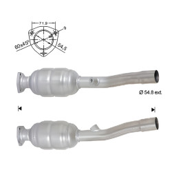Catalizzatore Magnaflow per VOLKSWAGEN