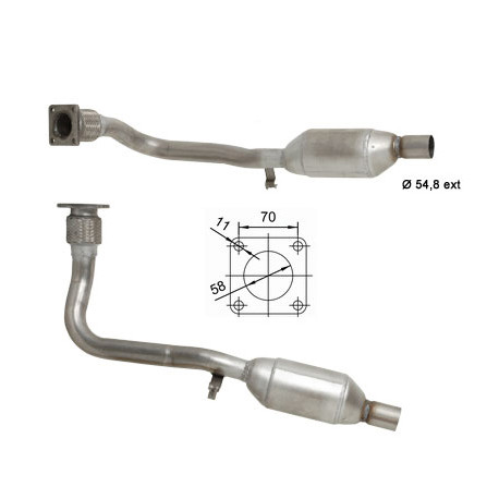 CAT e DPF Magnaflow a montaggio diretto Catalizzatore Magnaflow per VOLKSWAGEN | race-shop.it