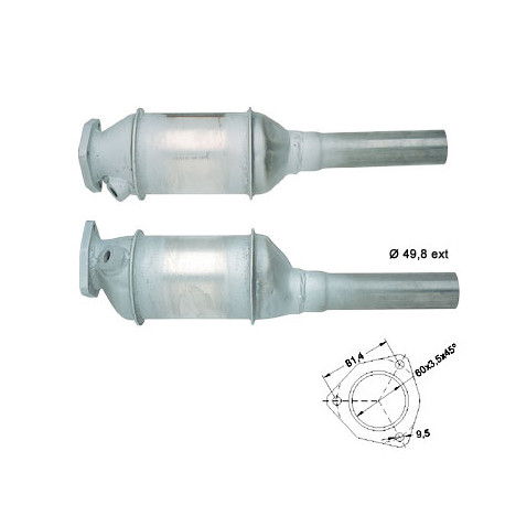CAT e DPF Magnaflow a montaggio diretto Catalizzatore Magnaflow per VOLKSWAGEN | race-shop.it