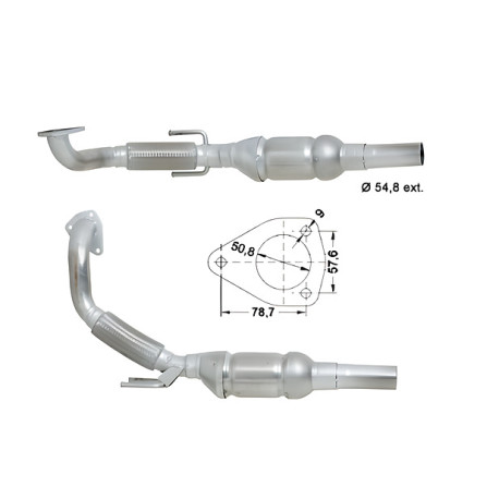 CAT e DPF Magnaflow a montaggio diretto Catalizzatore Magnaflow per VOLKSWAGEN | race-shop.it