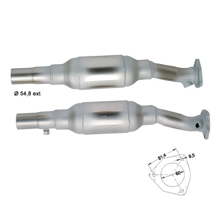 CAT e DPF Magnaflow a montaggio diretto Catalizzatore Magnaflow per VOLKSWAGEN | race-shop.it