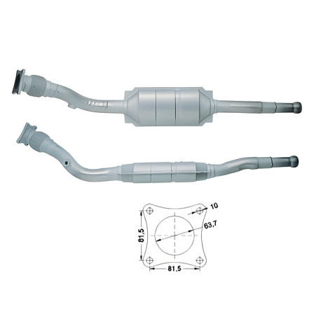 CAT e DPF Magnaflow a montaggio diretto Catalizzatore Magnaflow per VOLVO | race-shop.it